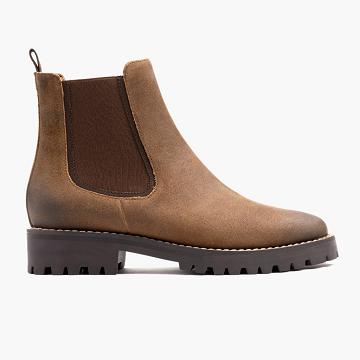 Thursday Boots Legend Suede Laarsjes Dames Bruin | BE396UZG